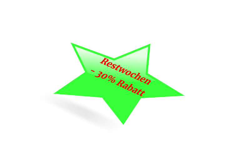 Restwochen  - 30% Rabatt