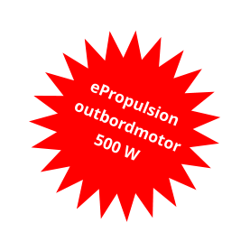 ePropulsion  outbordmotor 500 W